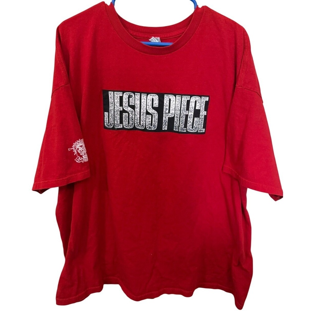 Jesus Piece Band Shirt Red The West Coast Tour Graphic Tee Mens 3XL Alstyle - Picture 1 of 5